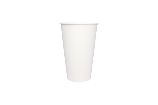 12 oz. Double Wall Paper Cups - White - 500/Case