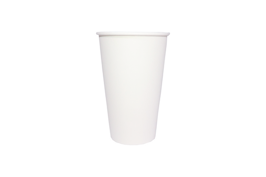 16 oz. Paper Cups - White - 1000/Case