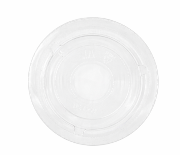 Flat Lid for 10oz PET Clear Ice Cream Cup (1000/Case)