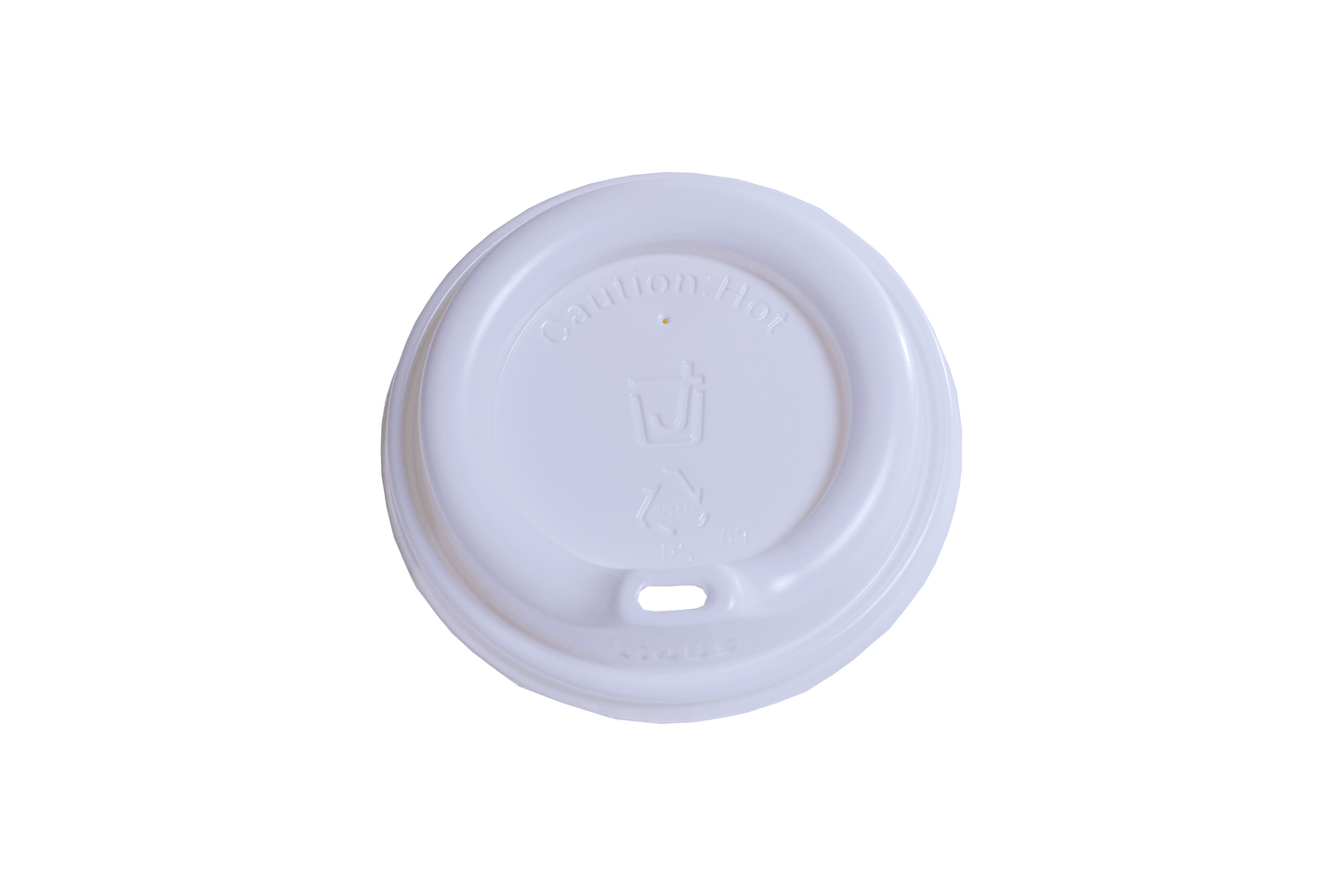 White Lid for Paper Cup 12-16 oz. - 1000/Case