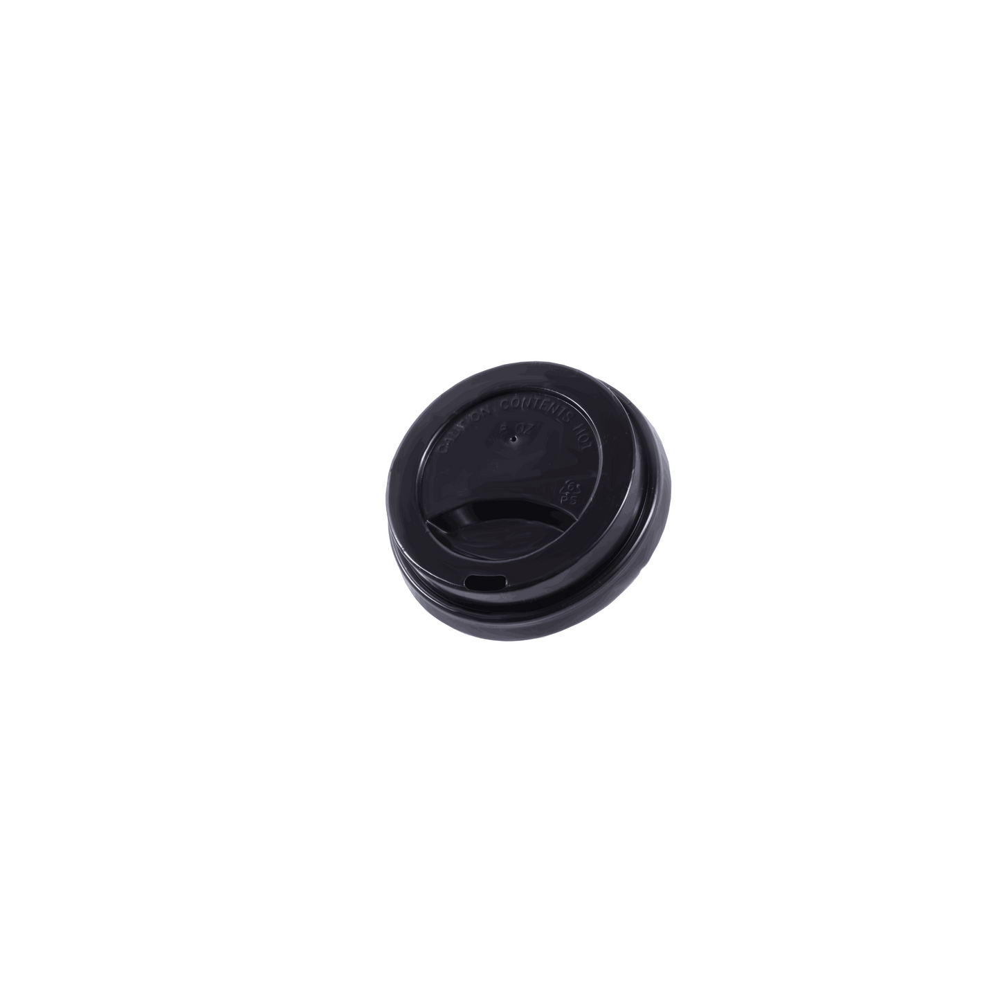 Black Lid for 8 oz. Paper Cup - 1000/Case