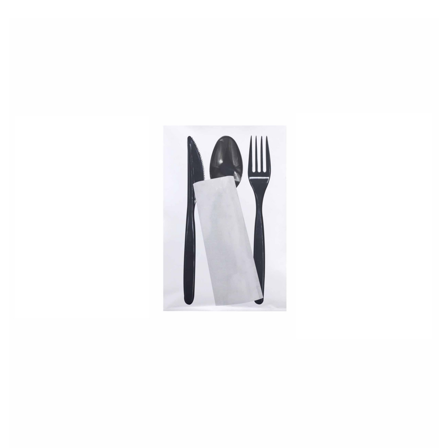 Cutlery Set (4 in 1) Black VIP 500/Case