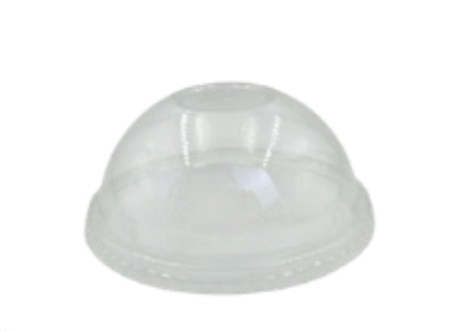 Dome lid PET (X hole) for 14oz./16oz./20oz. /24oz. (1000/Case)