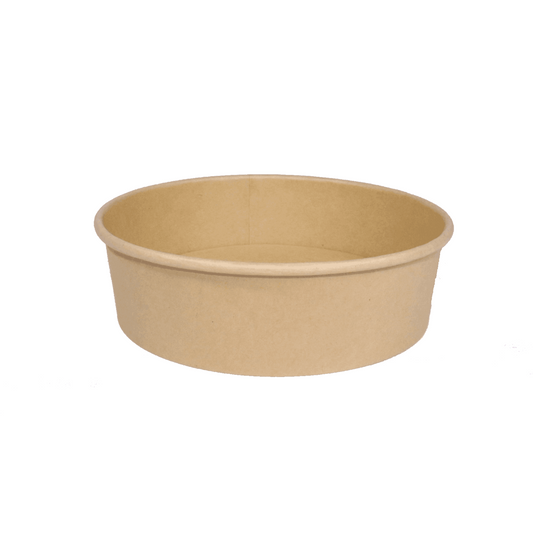 Round Kraft Paper Container 45oz (300/Case)