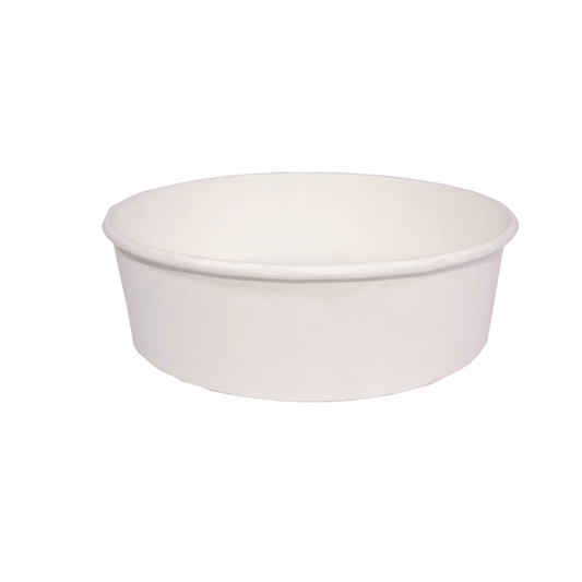 Round White Paper Container 45oz (300/Case)