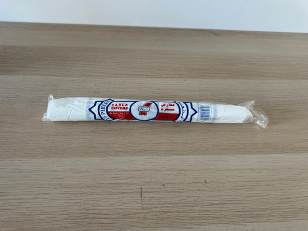 Regular Plastic Table Cover (15pcs*20 Roll)