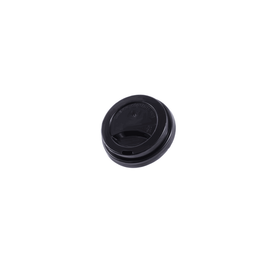 Black Lid for 8 oz. Paper Cup - 1000/Case